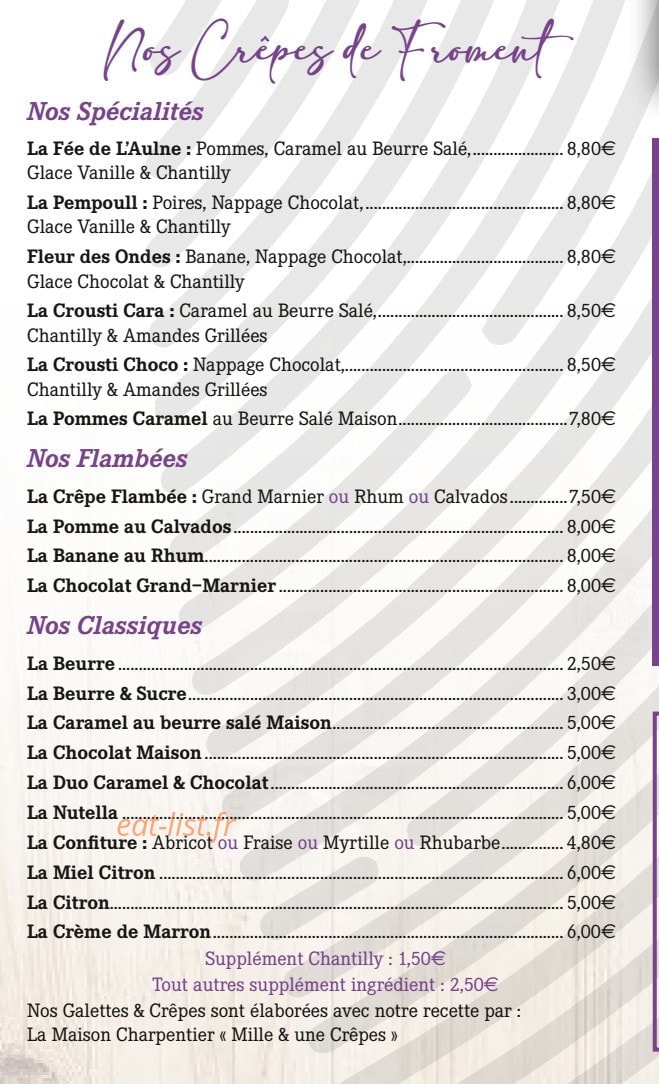 L'Escale — carte page 5