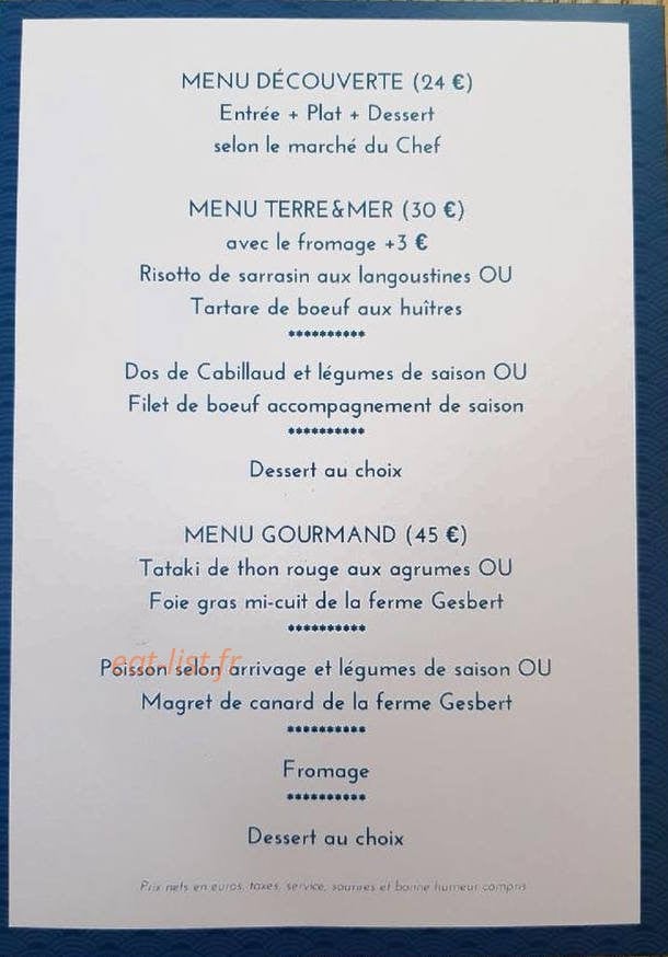La Cabane Sur Les Quais — carte page 3