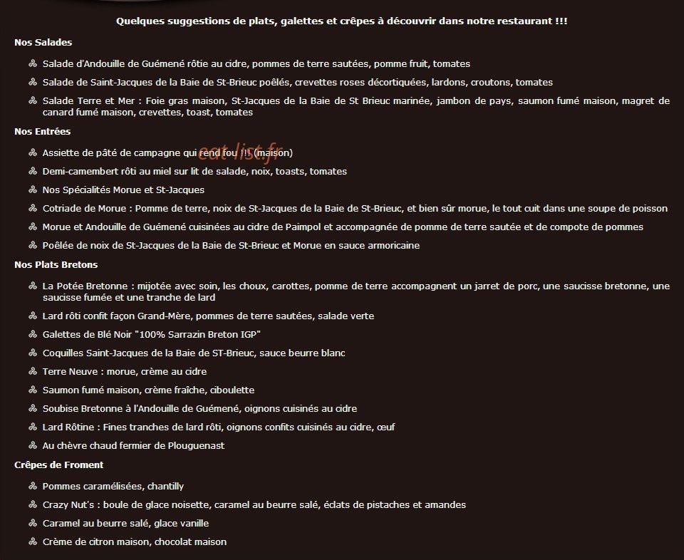 An Arvor — carte page 1