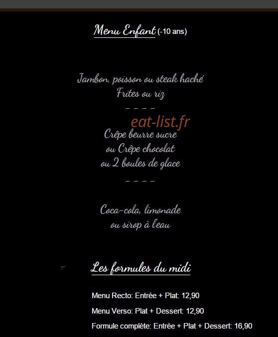 Brasserie Nord-Sud — carte page 4