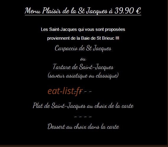 Brasserie Nord-Sud — carte page 3