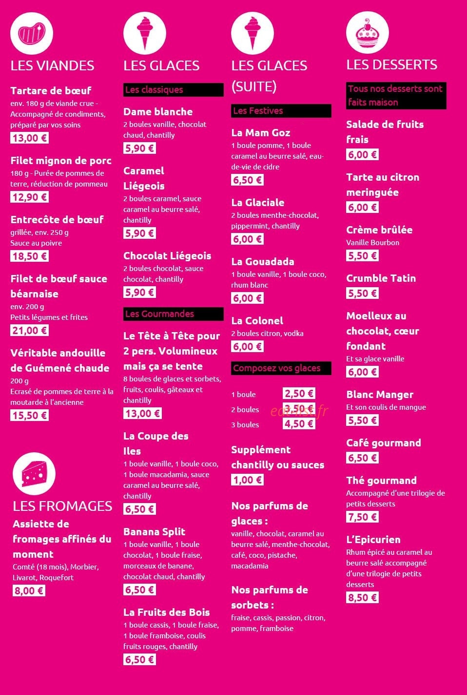 L'Adresse — carte page 3