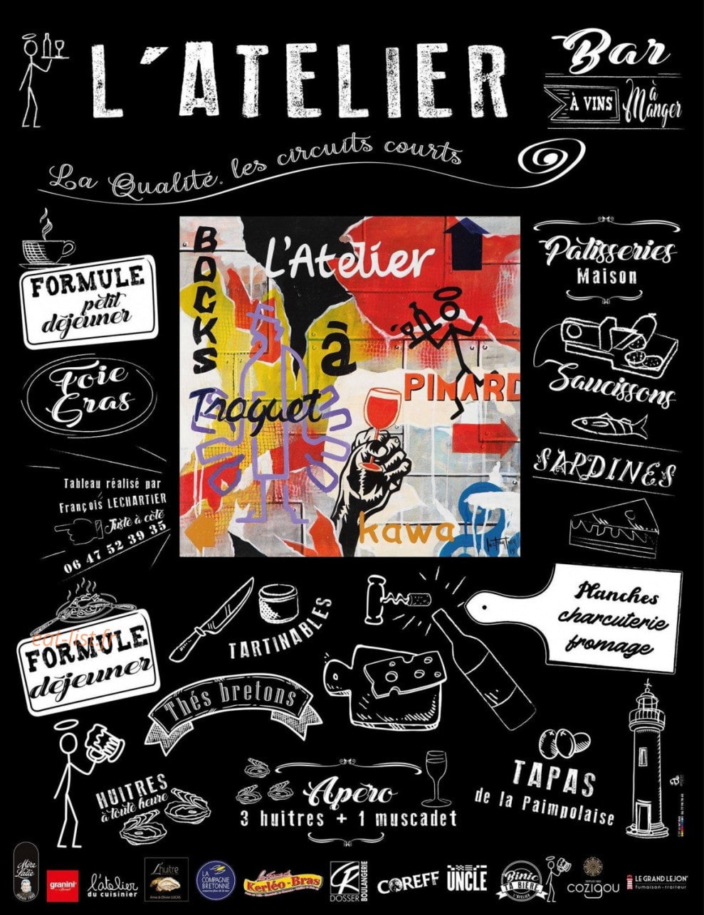 L'Atelier — carte page 1