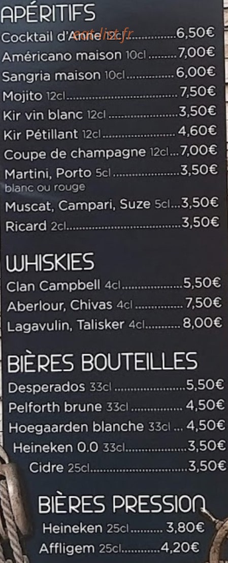 Le Miramar — carte page 3