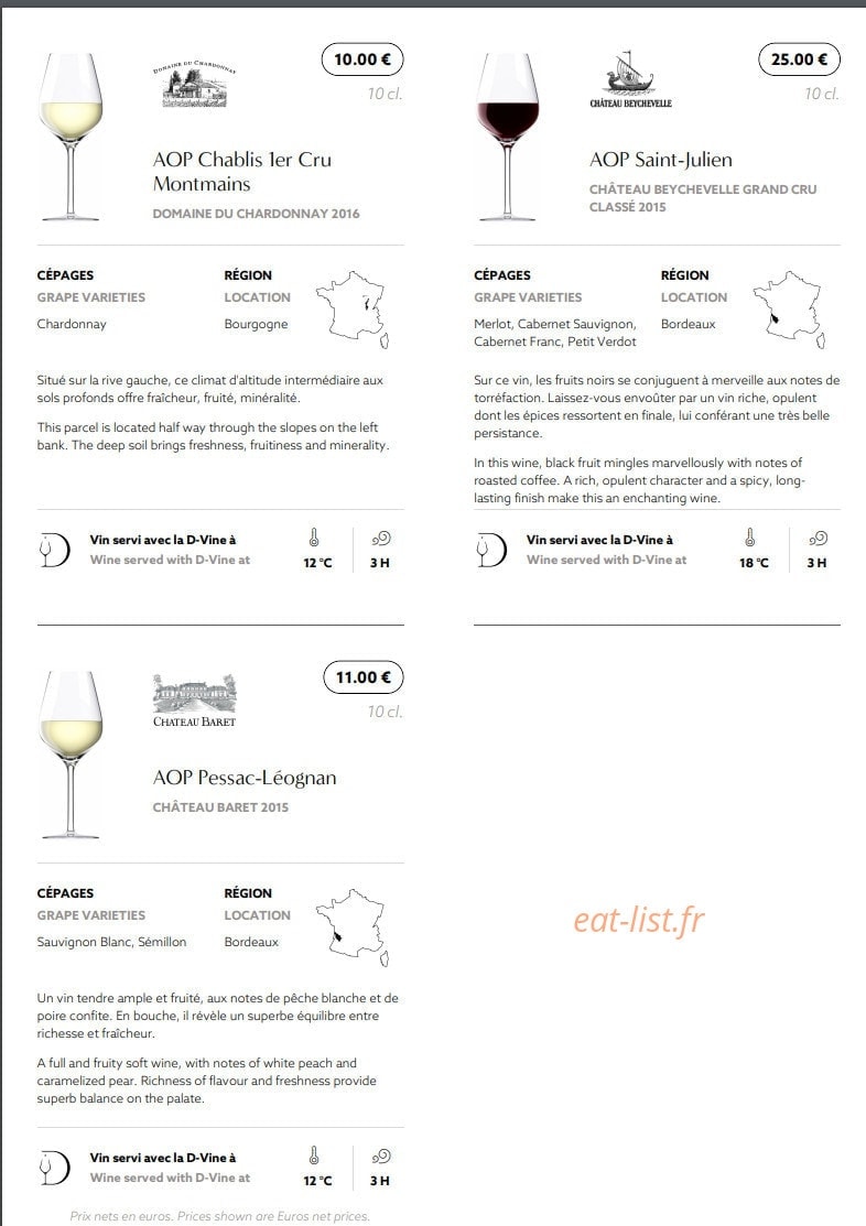La Fermette — carte page 5