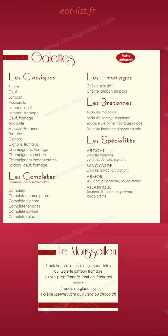 Le Kenavo — carte page 2