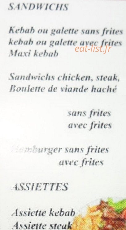 Flash Kebab — carte page 2