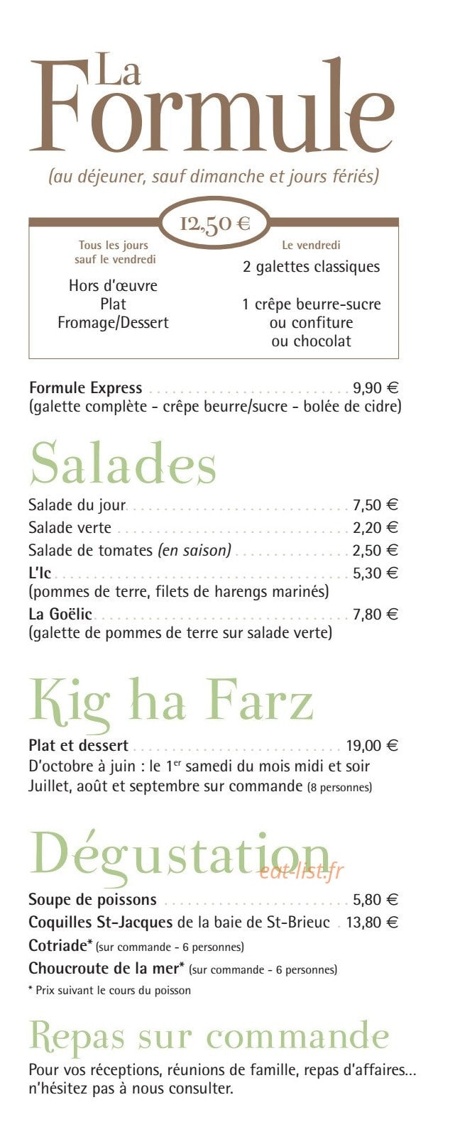 Le Goëlic — carte page 2