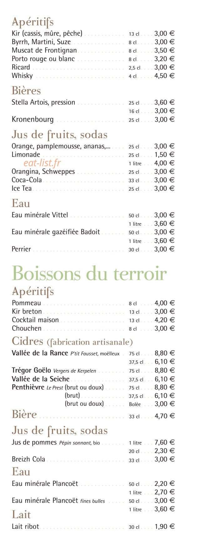 Le Goëlic — carte page 6