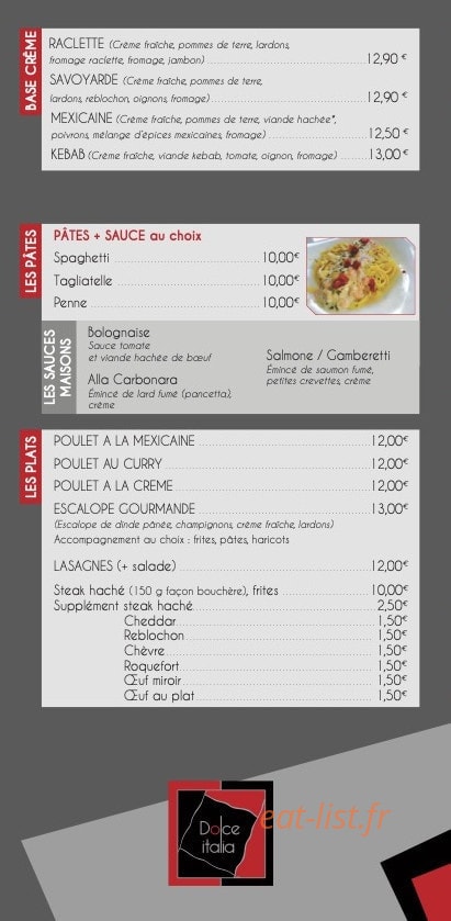 Dolce italia — carte page 2