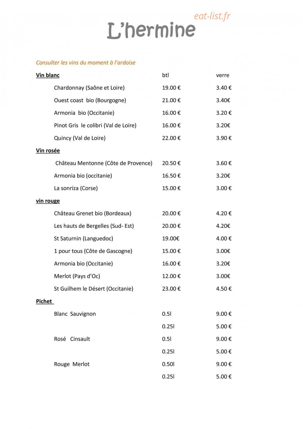 L' hermine — carte page 2