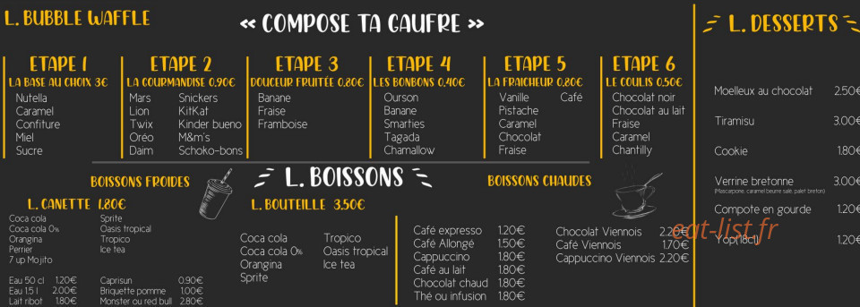 L.Tacos — carte page 2