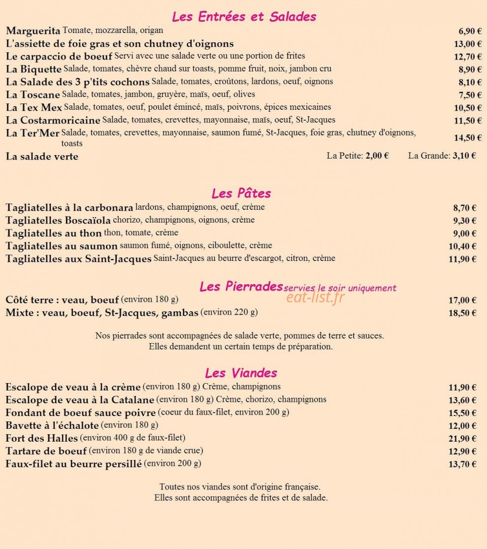 La nonnina — carte page 1