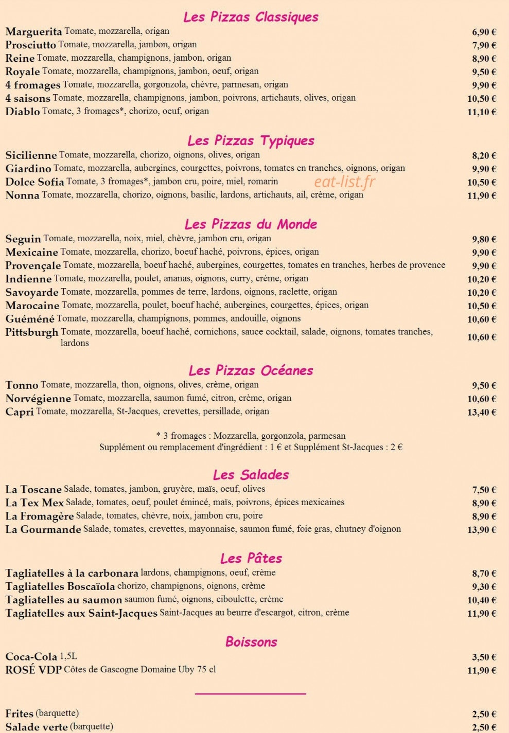 La nonnina — carte page 5