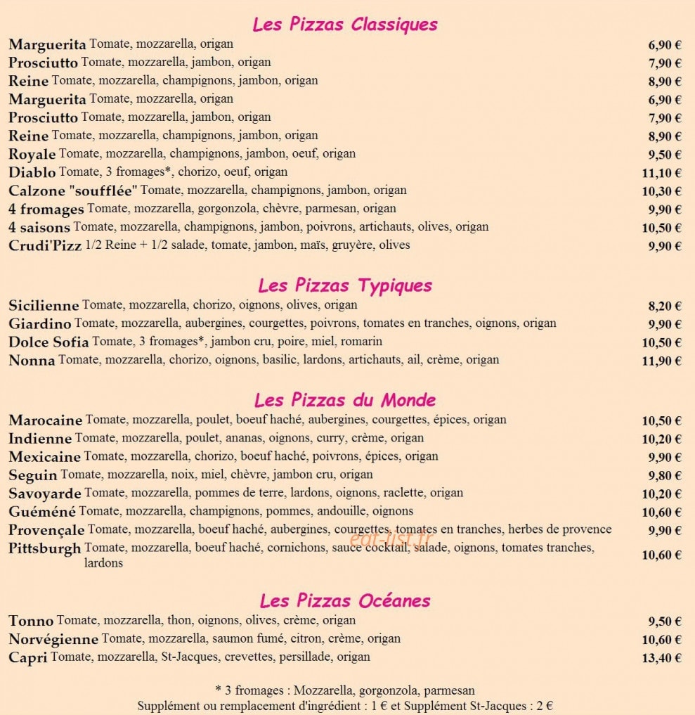 La nonnina — carte page 2