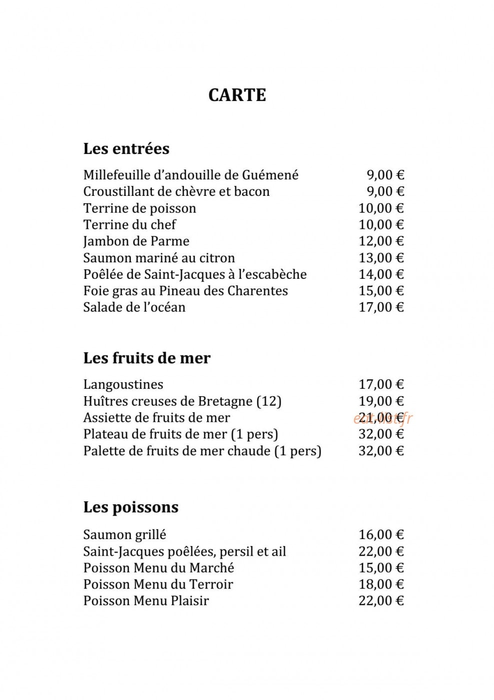 Les Voyageurs — carte page 1