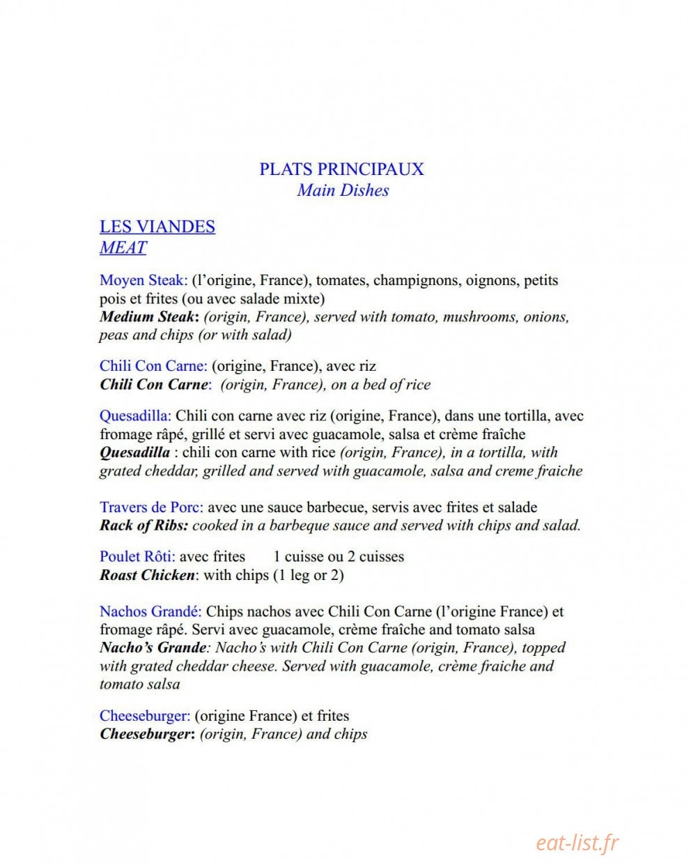 Le Vieux Chien Noir — carte page 3