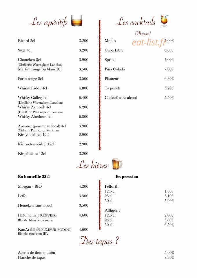 Le ty gwen — carte page 7