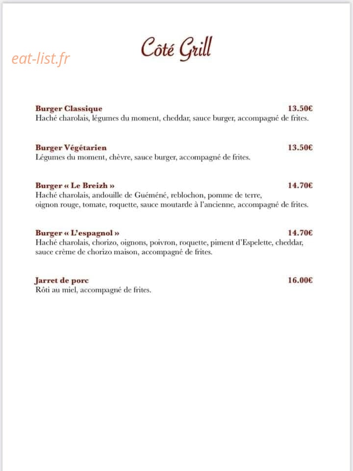 Le ty gwen — carte page 2