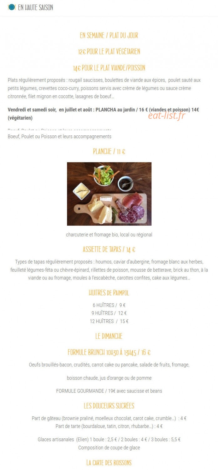 Le Tagarin — carte page 2