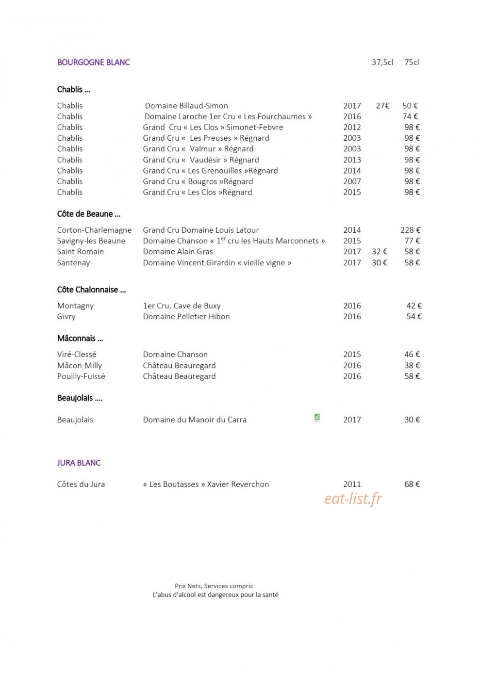Castel Beau Site — carte page 7