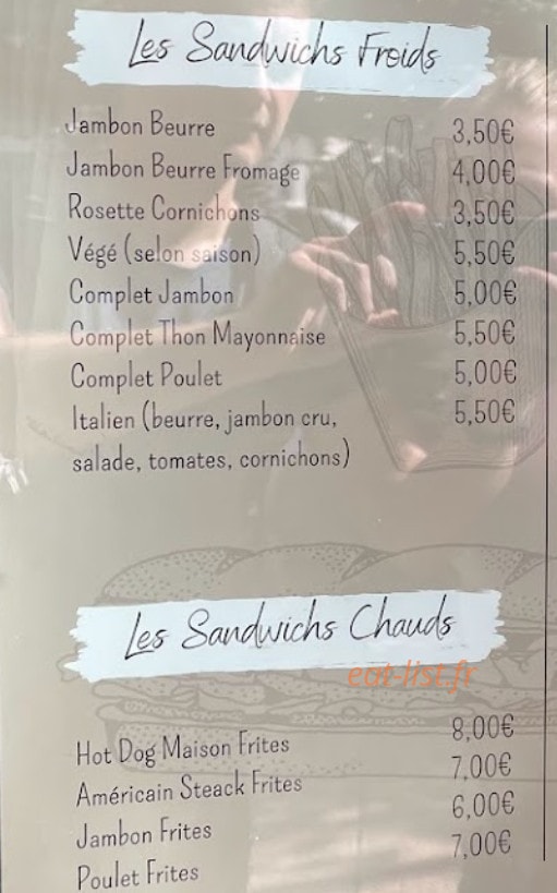 La Fabric — carte page 1