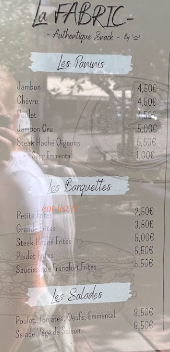 La Fabric — carte page 2