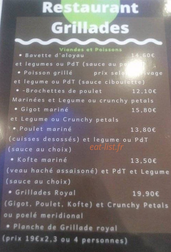 Le Bosphore — carte page 3