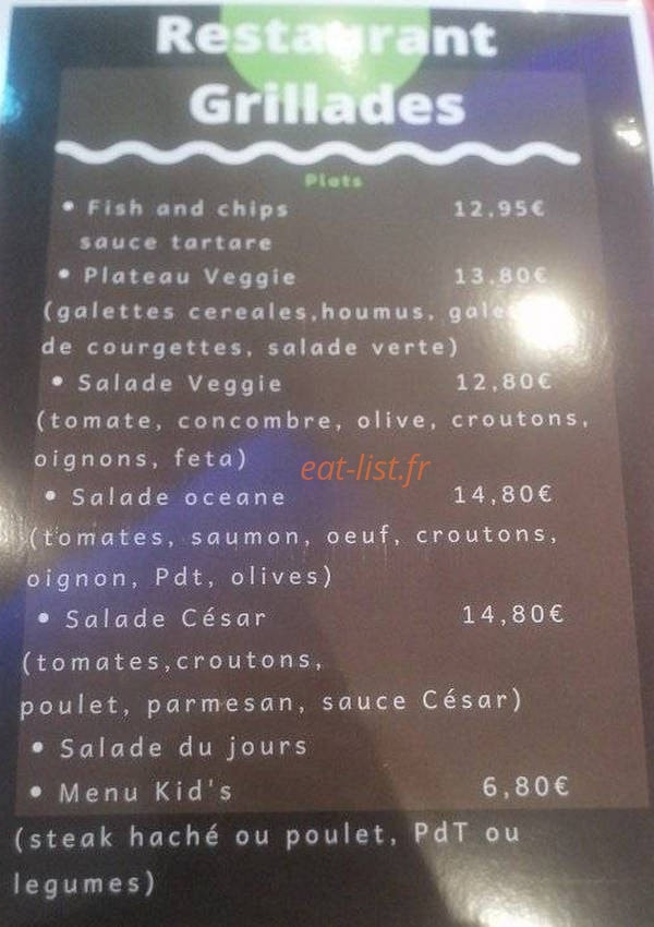 Le Bosphore — carte page 2