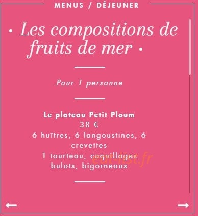 Le Coste Mor — carte page 6