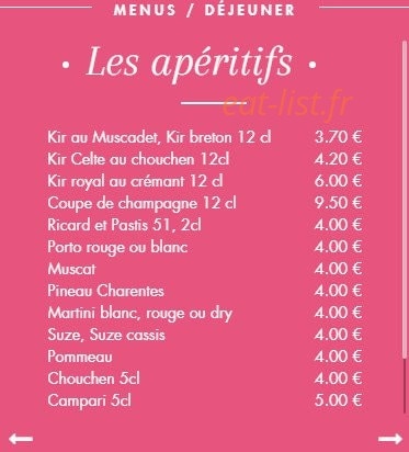 Le Coste Mor — carte page 7