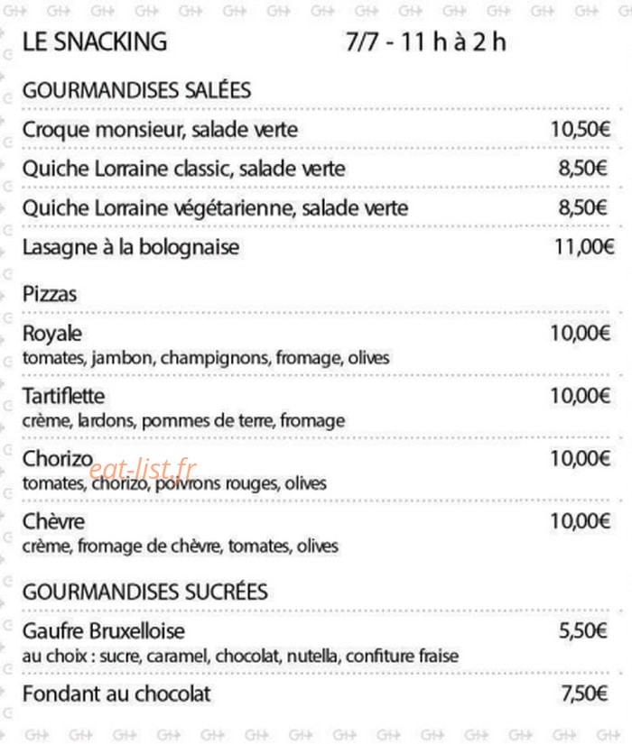 Le Jo’Ker — carte page 1
