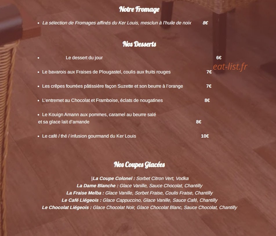 Le Ker louis — carte page 4