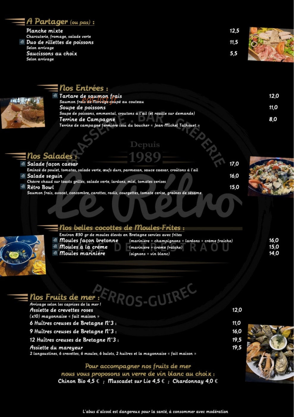 Le Rétro — carte page 1