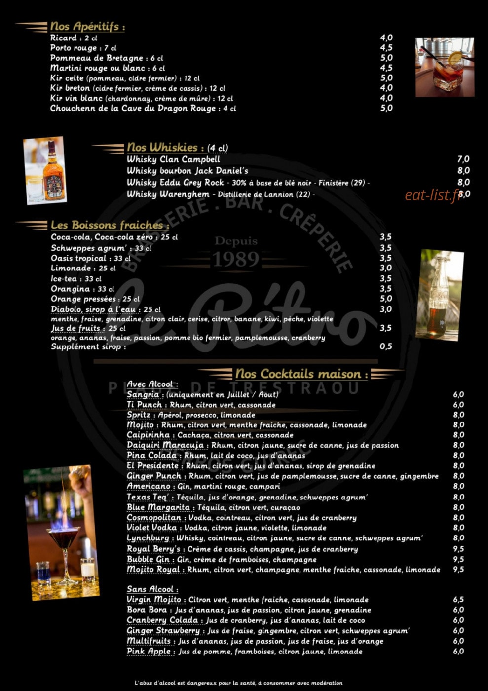 Le Rétro — carte page 7