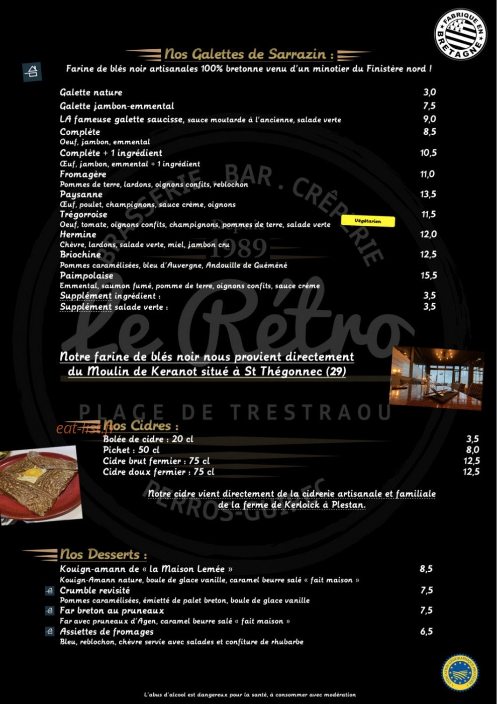 Le Rétro — carte page 3