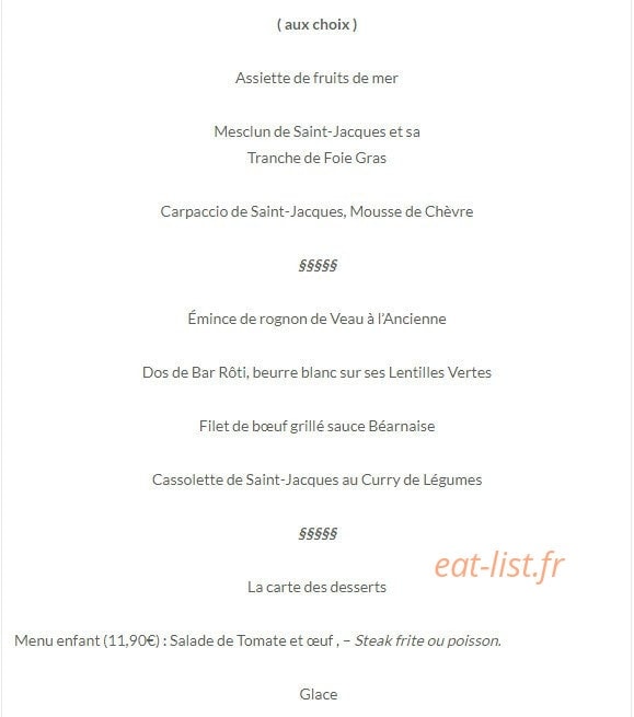 Le Suroît — carte page 1