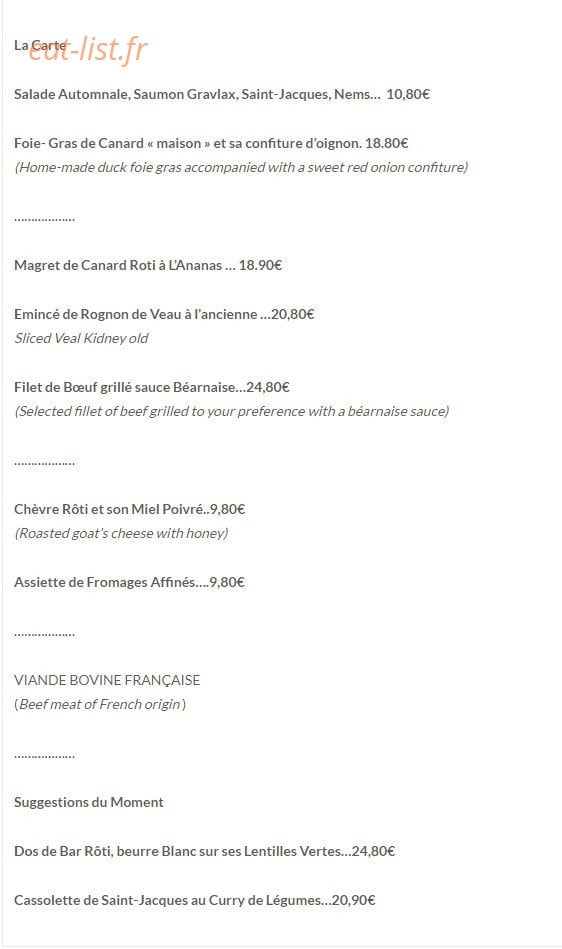 Le Suroît — carte page 5