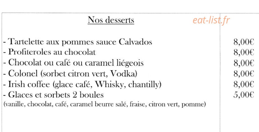 Le Crustacé — carte page 4