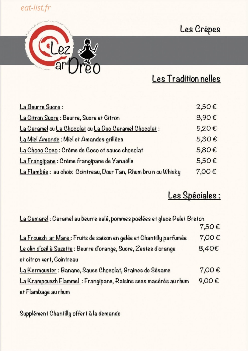 Lez Ar Dreo — carte page 2