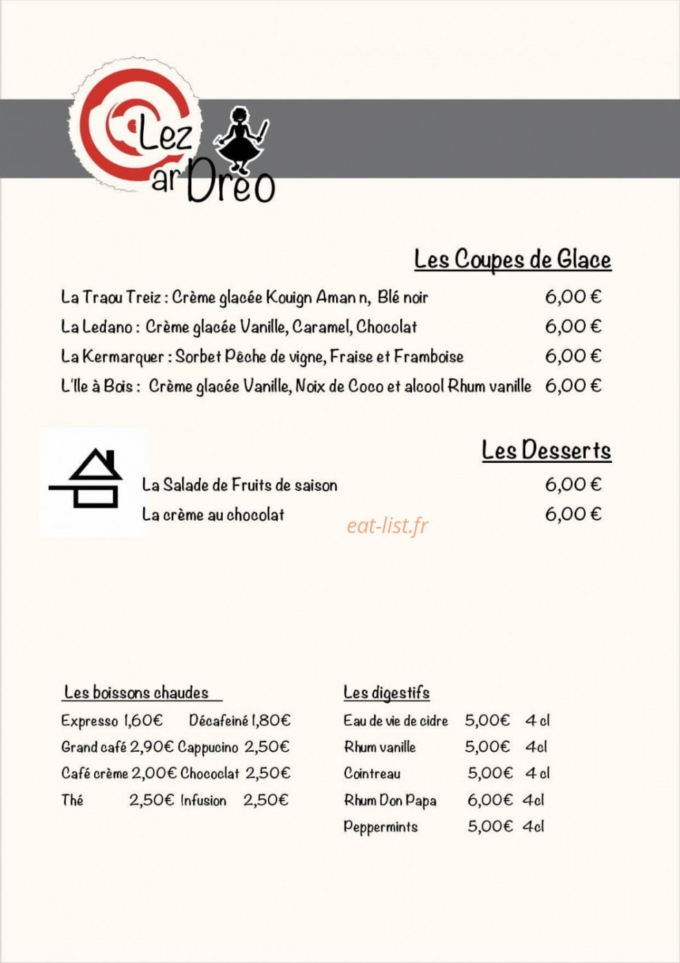 Lez Ar Dreo — carte page 3