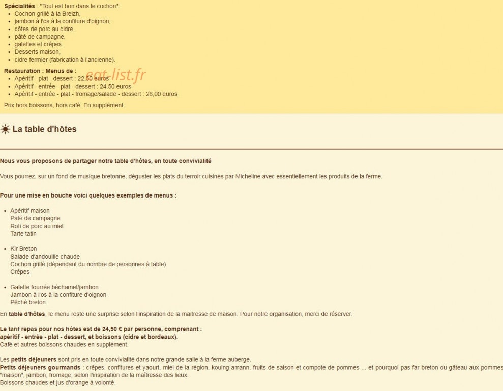 La ville Suzanne — carte page 1