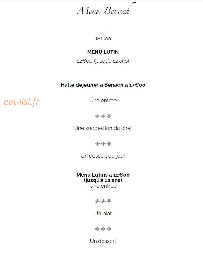 Le Relais de l'Argoat — carte page 5