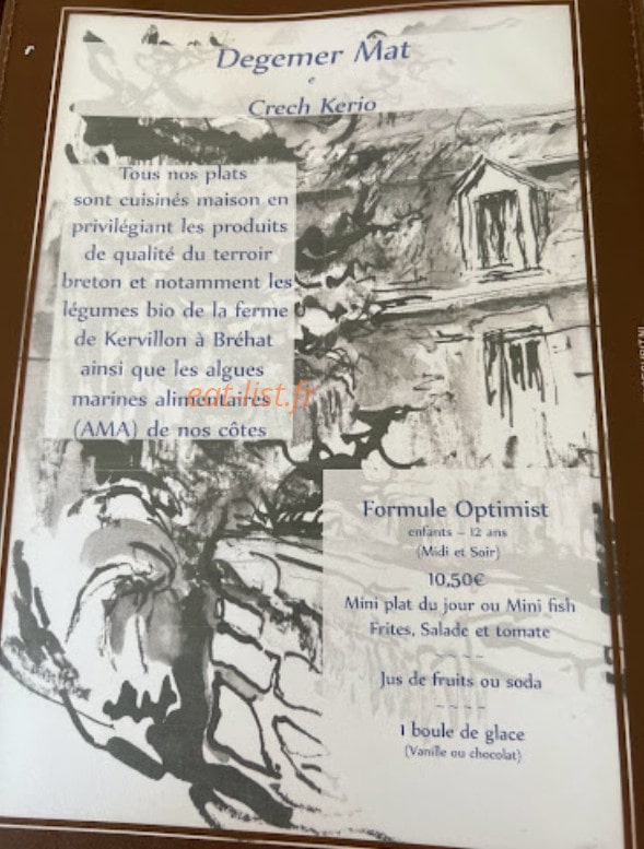 Le Crech-Kerio — carte page 1