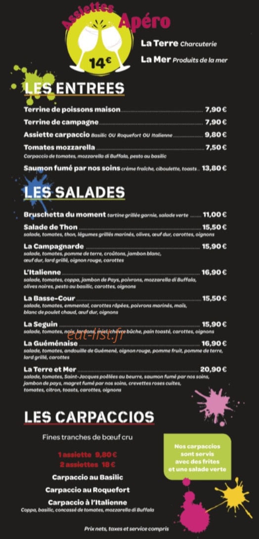 L'Indigo — carte page 2