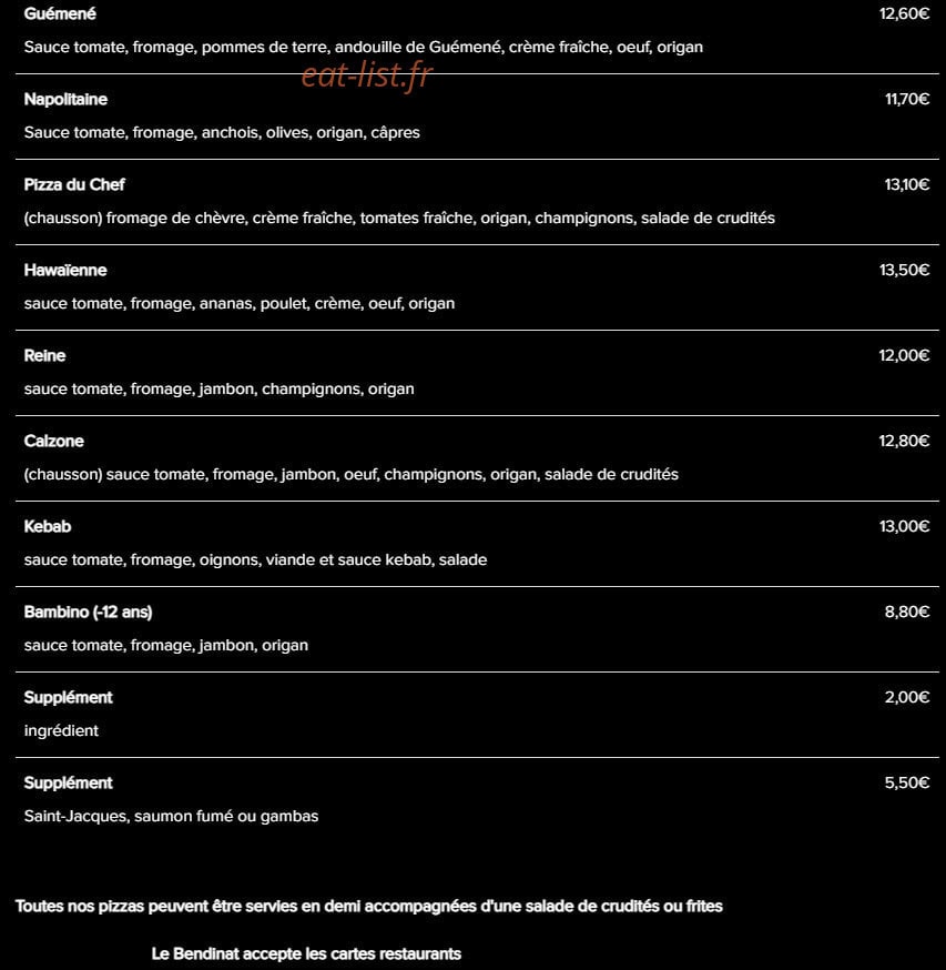 Le Bendinat — carte page 14