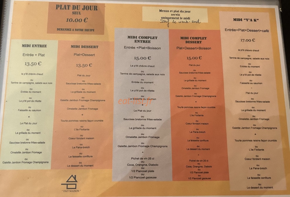 Le K — carte page 1