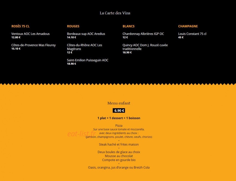 Le Mayano — carte page 3