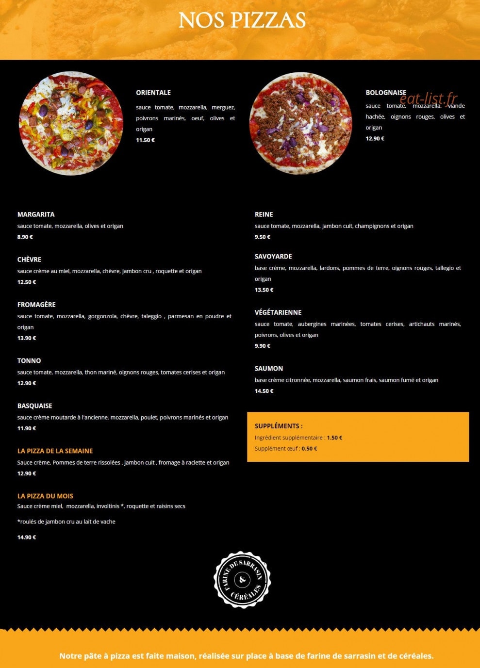 Le Mayano — carte page 4