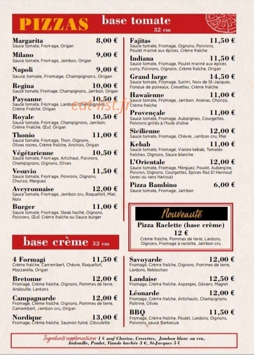 Chez Jeff — carte page 2